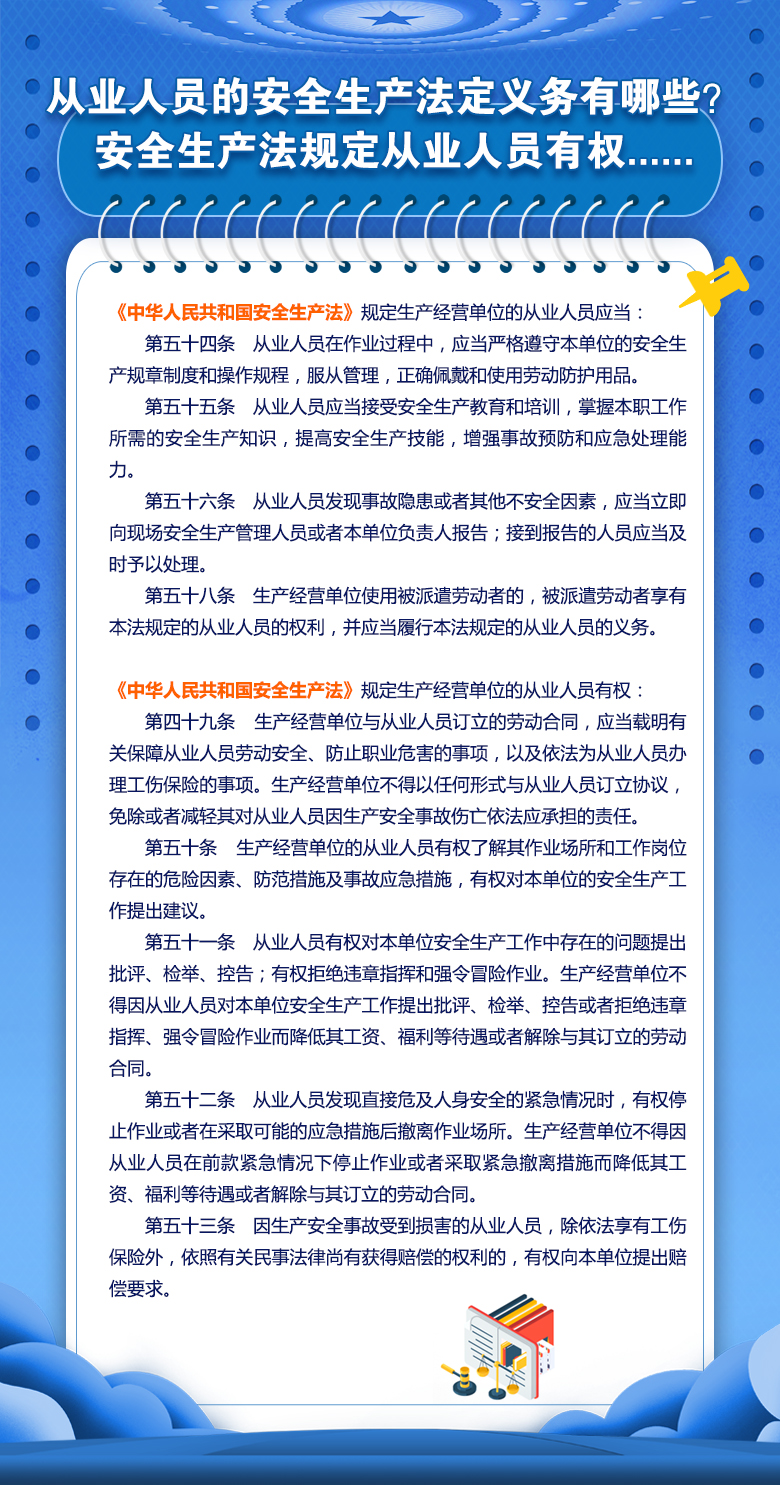 从业人员的安全生产法定义务有哪些？